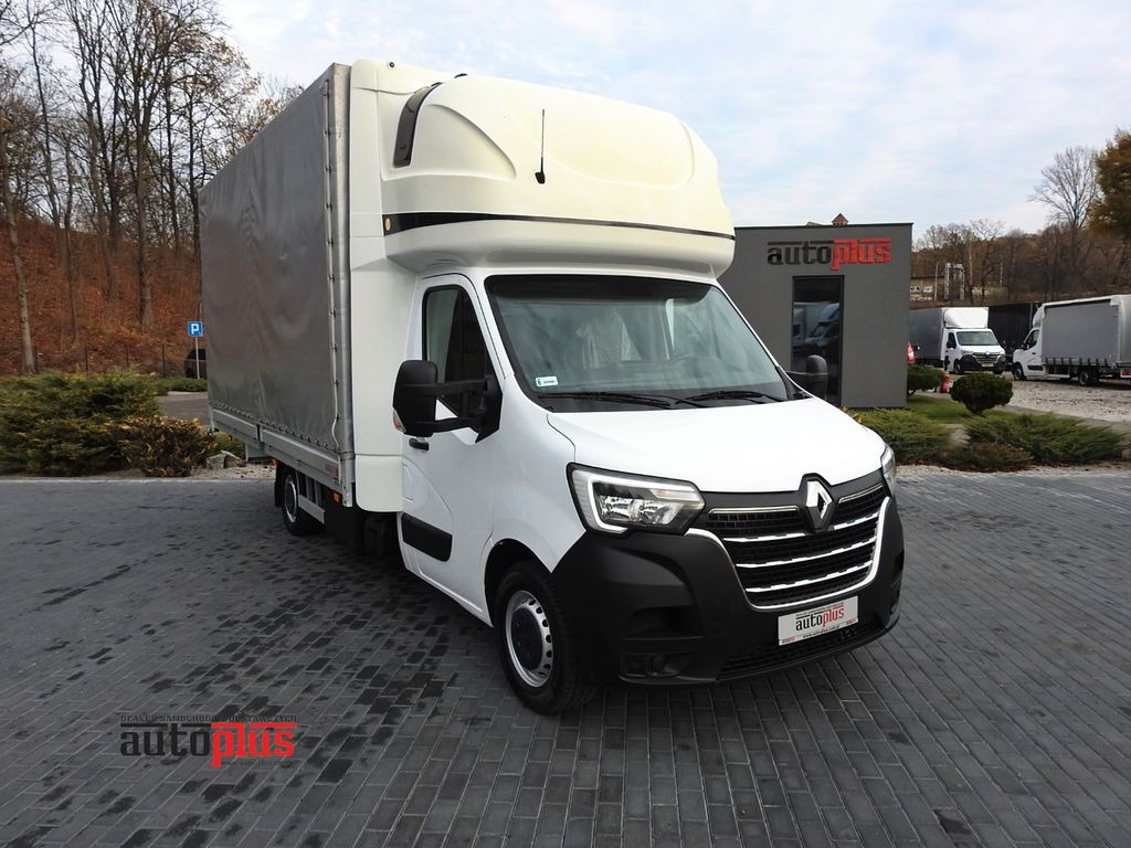 Renault MASTER PRITSCHE PLANE 12 PALETTEN TEMPOMAT A/C - Тентованный фургон: фото 1 Renault MASTER PRITSCHE PLANE 12 PALETTEN TEMPOMAT A/C - Тентованный фургон: фото 1
