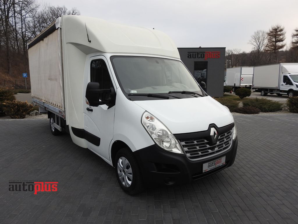 Renault MASTER PRITSCHE PLANE 8 PALET A/C TEMPOMAT  - Тентованный фургон, Грузопассажирский фургон: фото 1