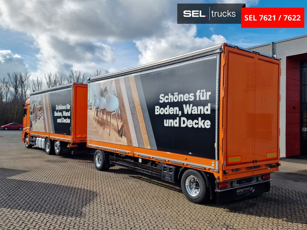 Тентованный грузовик Mercedes-Benz Actros 2548 / Retarder / Aluklappen / Euro 6E: фото 7
