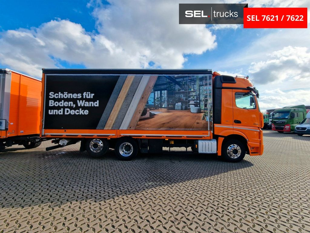 Тентованный грузовик Mercedes-Benz Actros 2548 / Retarder / Aluklappen / Euro 6E: фото 10