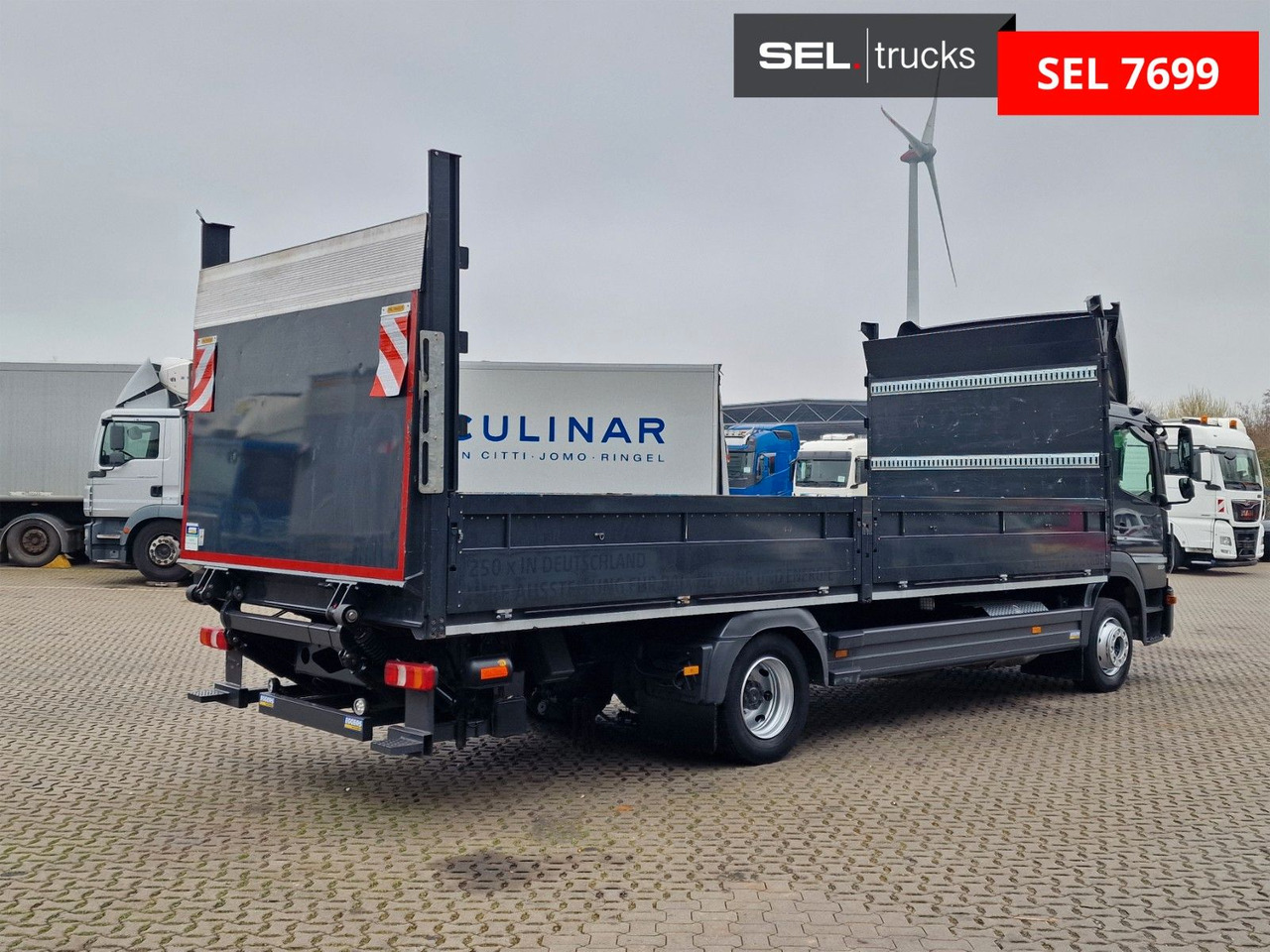 Mercedes-Benz Atego 1221 / Ladebordwand - Тентованный грузовик: фото 5 Mercedes-Benz Atego 1221 / Ladebordwand - Тентованный грузовик: фото 5