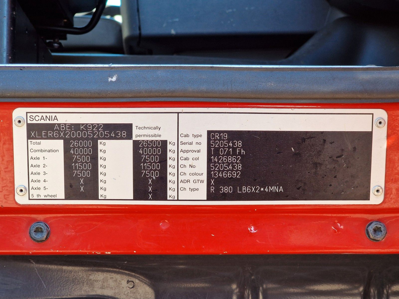 Автоманипулятор Scania R 340 LB6X2*4MNA /Retarder /HIAB 166K /Lenkachse: фото 14