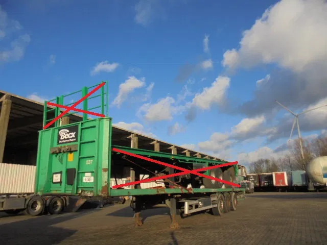 LAG 0-3-39 LS DISC BRAKE - Полуприцеп бортовой/ Платформа: фото 1