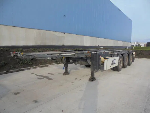 LAG O-3-CC ADR TANK TRAILER 30FT + 20FT - Полуприцеп-контейнеровоз/ Сменный кузов: фото 1