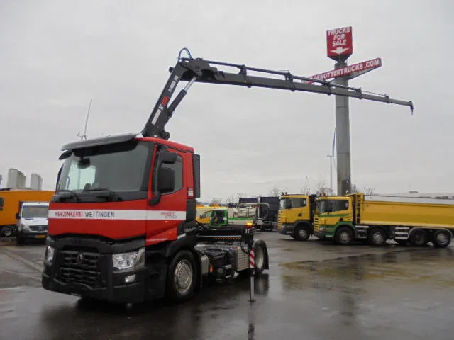 Renault T460 + HIAB 158 E5 - Тягач: фото 1 Renault T460 + HIAB 158 E5 - Тягач: фото 1