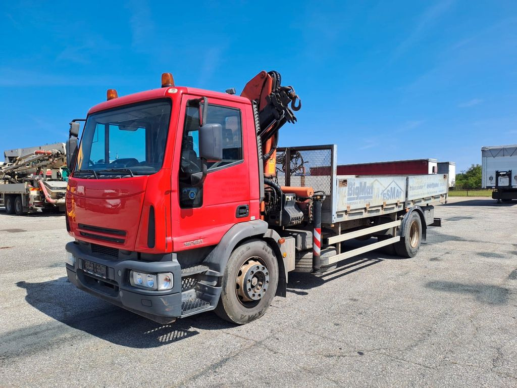 Iveco EuroCargo ML 180E21 Kran PKK12500 - Грузовик бортовой/ Платформа, Автоманипулятор: фото 1 Iveco EuroCargo ML 180E21 Kran PKK12500 - Грузовик бортовой/ Платформа, Автоманипулятор: фото 1
