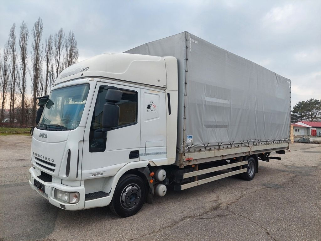 Iveco Eurocargo ML 75E18 4x2 NEUE REIFEN - Тентованный фургон: фото 1 Iveco Eurocargo ML 75E18 4x2 NEUE REIFEN - Тентованный фургон: фото 1