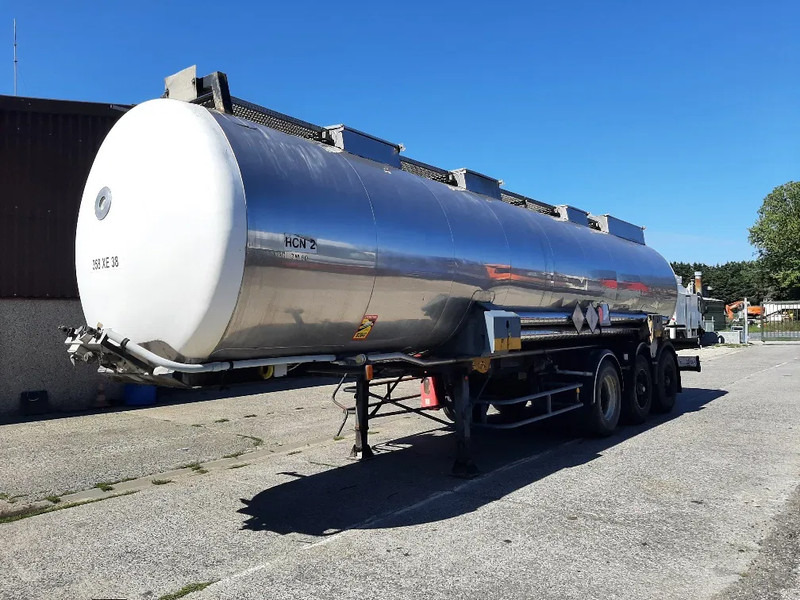 BSL CHEMICAL TANK IN STAINLESS STEEL - 29000 L - 5 UNITS AVAILABLE - Полуприцеп-цистерна: фото 1 BSL CHEMICAL TANK IN STAINLESS STEEL - 29000 L - 5 UNITS AVAILABLE - Полуприцеп-цистерна: фото 1