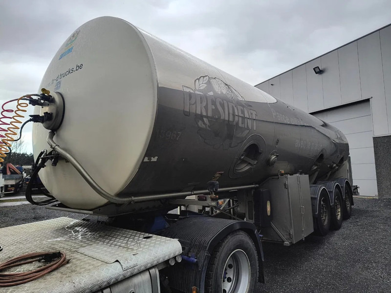 MAISONNEUVE 29000L INSULATED INOX TANK - PUMP - SAMPLE - Полуприцеп-цистерна: фото 1