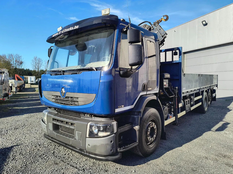 Renault Premium Lander 380 DXI - DXI HIAB 122 E-2 HiDuo - REMOTE CONTROL - Автоманипулятор: фото 1 Renault Premium Lander 380 DXI - DXI HIAB 122 E-2 HiDuo - REMOTE CONTROL - Автоманипулятор: фото 1