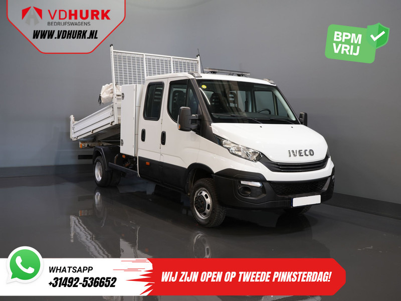 Iveco Daily 35C14D 2.3 140 pk Aut. ZF DC Dubbel Cabine 6Pers./ Kipper/ Pick Up/ Open Laadbak/ 3.5t Trekverm./ Dubbel Lucht/ Gev.Stoel/ Clima - Малотоннажный самосвал, Грузопассажирский фургон: фото 1 Iveco Daily 35C14D 2.3 140 pk Aut. ZF DC Dubbel Cabine 6Pers./ Kipper/ Pick Up/ Open Laadbak/ 3.5t Trekverm./ Dubbel Lucht/ Gev.Stoel/ Clima - Малотоннажный самосвал, Грузопассажирский фургон: фото 1