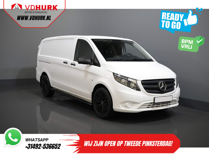 Mercedes-Benz Vito 114 CDI Aut. L2 BPM VRIJ! Ready2Go Adapt.Cruise/ 19"LMV/ Standkachel/ Stoelverw./ Inrichting/ Carplay/ Navi/ Camera/ Trekhaak - Цельнометаллический фургон: фото 1 Mercedes-Benz Vito 114 CDI Aut. L2 BPM VRIJ! Ready2Go Adapt.Cruise/ 19"LMV/ Standkachel/ Stoelverw./ Inrichting/ Carplay/ Navi/ Camera/ Trekhaak - Цельнометаллический фургон: фото 1