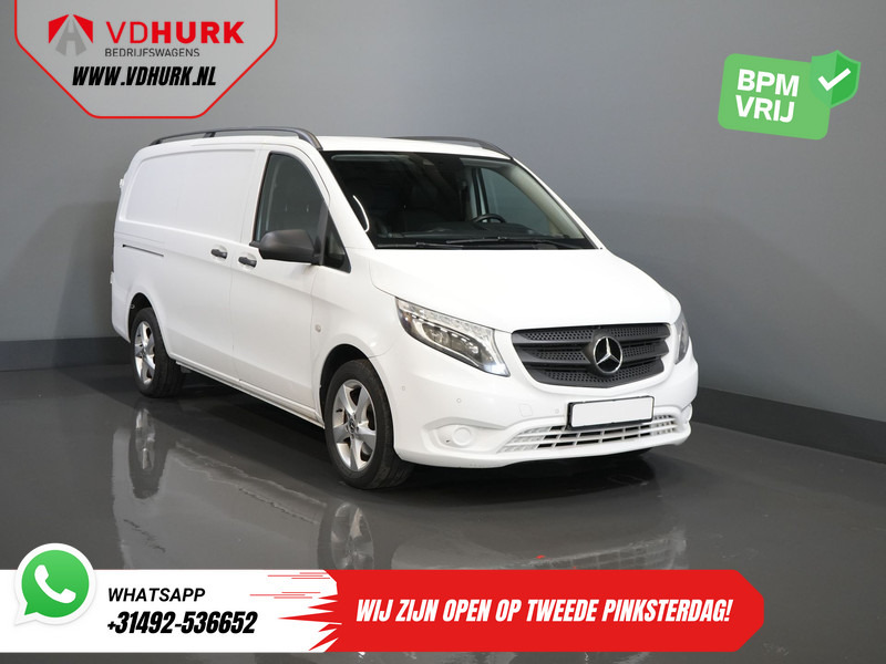 Mercedes-Benz Vito 119 CDI Aut. L3 BPM VRIJ! LED/ Standkachel/ Stoelverw./ Navi/ PDC/ Camera/ Trekhaak - Легковой фургон: фото 1 Mercedes-Benz Vito 119 CDI Aut. L3 BPM VRIJ! LED/ Standkachel/ Stoelverw./ Navi/ PDC/ Camera/ Trekhaak - Легковой фургон: фото 1
