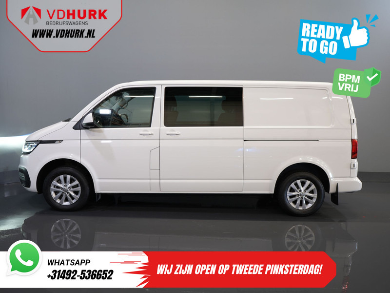 Легковой фургон, Грузопассажирский фургон Volkswagen Transporter 2.0 TDI 150 pk Aut. L2 DC Dubbel Cabine BPM VRIJ! Ready2Go 2xSchuifdeur/ Adapt Cruise/ LED/ Standkachel/ Stoelverw./ Carplay/ Ca: фото 10