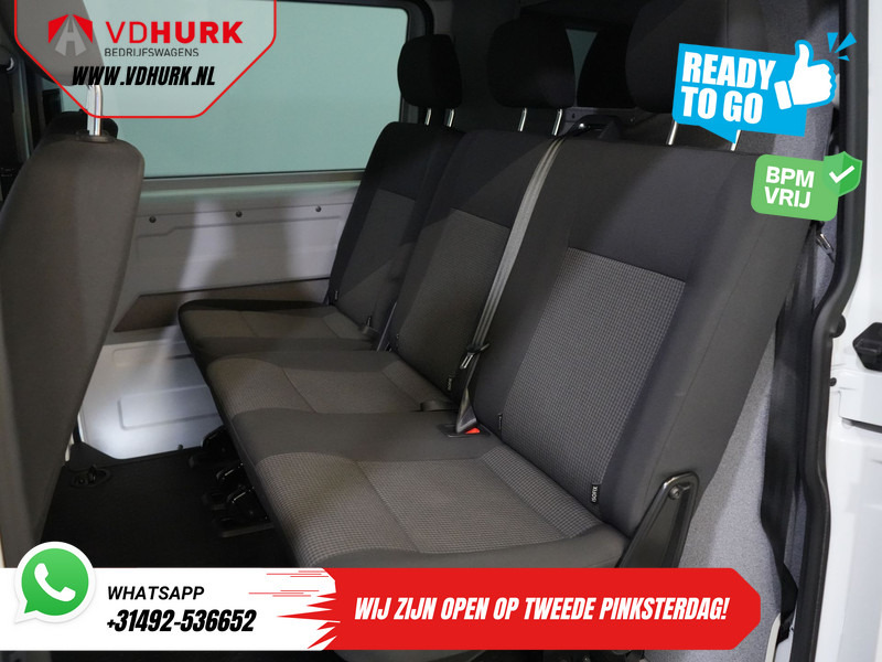 Легковой фургон, Грузопассажирский фургон Volkswagen Transporter 2.0 TDI 150 pk Aut. L2 DC Dubbel Cabine BPM VRIJ! Ready2Go 2xSchuifdeur/ Adapt Cruise/ LED/ Standkachel/ Stoelverw./ Carplay/ Ca: фото 18