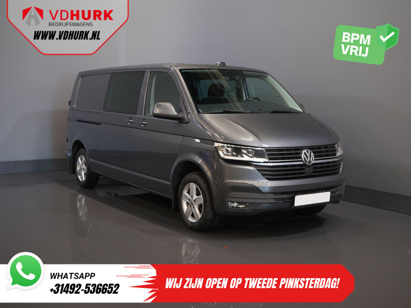 Volkswagen Transporter 2.0 TDI 150 pk DSG Aut. L2 DC Dubbel Cabine BPM VRIJ! LED/ Adapt.Cruise/ Standkachel/ Stoelverw./ Carplay/ Camera/ PDC/ LMV/ Tre - Цельнометаллический фургон, Грузопассажирский фургон: фото 1 Volkswagen Transporter 2.0 TDI 150 pk DSG Aut. L2 DC Dubbel Cabine BPM VRIJ! LED/ Adapt.Cruise/ Standkachel/ Stoelverw./ Carplay/ Camera/ PDC/ LMV/ Tre - Цельнометаллический фургон, Грузопассажирский фургон: фото 1