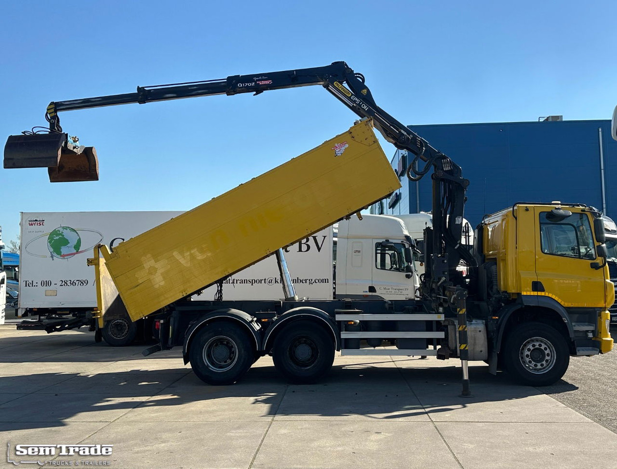 DAF CF 410 FAT 6X4 188.000 KM Palfinger 17 TON/Meter Kraan 2 Zijdige Ruizeveld K - Автоманипулятор: фото 4 DAF CF 410 FAT 6X4 188.000 KM Palfinger 17 TON/Meter Kraan 2 Zijdige Ruizeveld K - Автоманипулятор: фото 4