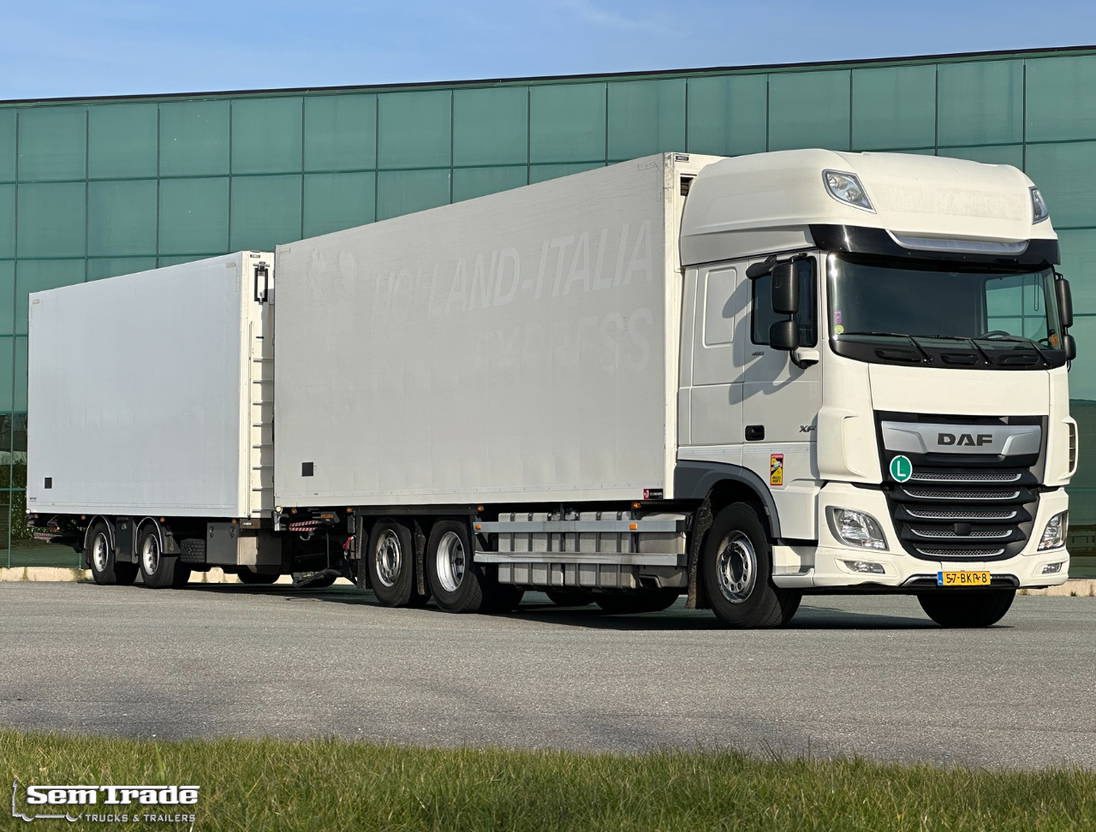 DAF XF 480 FAR SSC 6X2 50 CC Combi 2x Lift Carrier TRS Iceland TOP Condition NL - Рефрижератор: фото 1 DAF XF 480 FAR SSC 6X2 50 CC Combi 2x Lift Carrier TRS Iceland TOP Condition NL - Рефрижератор: фото 1