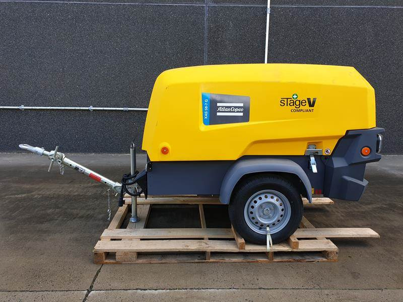 Atlas-Copco XAS 58-7 G 6 WHEELS N.B. - Воздушный компрессор: фото 1