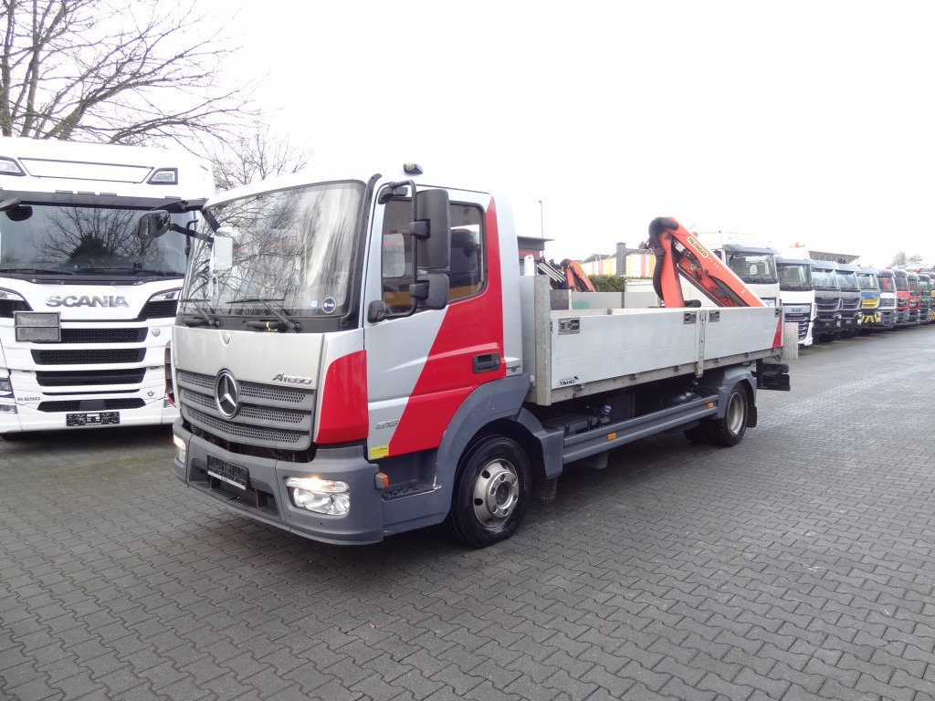 Mercedes-Benz Atego 818 Kran Palfinger 6501 - Автоманипулятор, Грузовик бортовой/ Платформа: фото 1 Mercedes-Benz Atego 818 Kran Palfinger 6501 - Автоманипулятор, Грузовик бортовой/ Платформа: фото 1