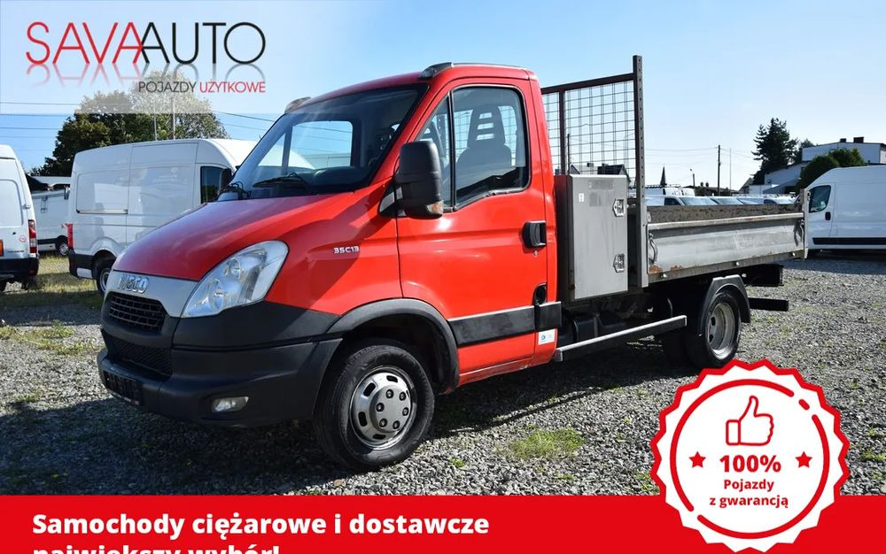 Iveco DAILY 35C13*WYWROTKA*2.3HPI*130KM*TEMPOMAT*KLIMATYZACJA*10 - Малотоннажный самосвал: фото 1 Iveco DAILY 35C13*WYWROTKA*2.3HPI*130KM*TEMPOMAT*KLIMATYZACJA*10 - Малотоннажный самосвал: фото 1