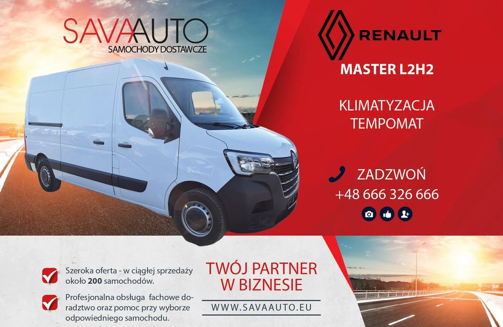 Renault MASTER*L2H2*2.3DCI*KLIMA*TEMPOMAT*BLUETOOTH*4 - Цельнометаллический фургон: фото 1 Renault MASTER*L2H2*2.3DCI*KLIMA*TEMPOMAT*BLUETOOTH*4 - Цельнометаллический фургон: фото 1