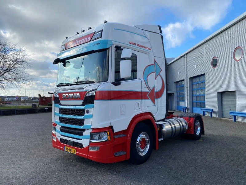 Scania NGS R410 / RETARDER / PARKCOOL / NL TRUCK / LNG / LEATHER / ALCOA / TUV:15-04-2025 / AUTOMATIC / EURO-6 / 2021 / 7X ON STOCK - Тягач: фото 1 Scania NGS R410 / RETARDER / PARKCOOL / NL TRUCK / LNG / LEATHER / ALCOA / TUV:15-04-2025 / AUTOMATIC / EURO-6 / 2021 / 7X ON STOCK - Тягач: фото 1