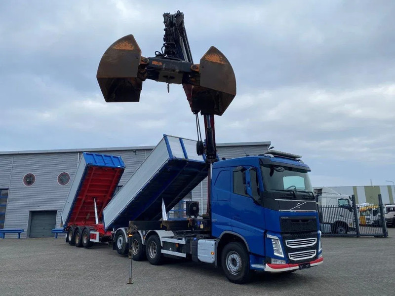 Volvo FH4-500 / HMF 3220K-RC / REMOTE / ROTATOR / 3SIDE TIPPER / DYNAMIC STEERING / ONLY:302623 KM / AUTOMATIC / EURO-6 / 2017 - Автоманипулятор: фото 3 Volvo FH4-500 / HMF 3220K-RC / REMOTE / ROTATOR / 3SIDE TIPPER / DYNAMIC STEERING / ONLY:302623 KM / AUTOMATIC / EURO-6 / 2017 - Автоманипулятор: фото 3