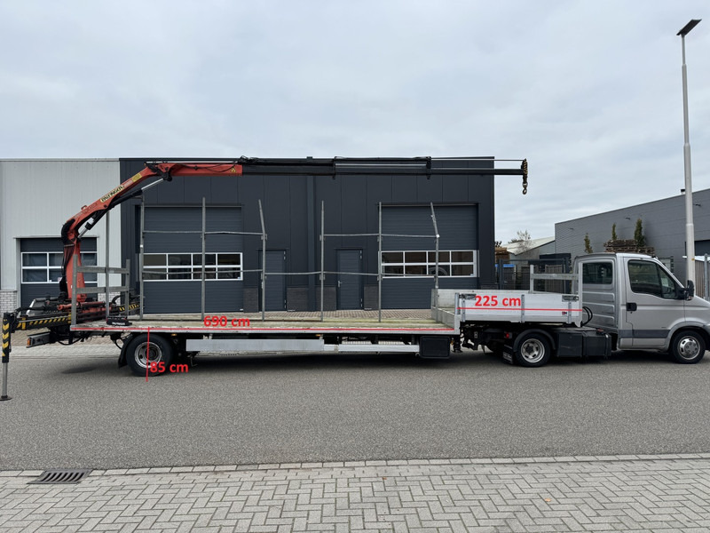 Полуприцеп Tracon Trailers TOS 1.5-6.6 Palfinger PK4501 - 3, Remote: фото 1 Полуприцеп Tracon Trailers TOS 1.5-6.6 Palfinger PK4501 - 3, Remote: фото 1