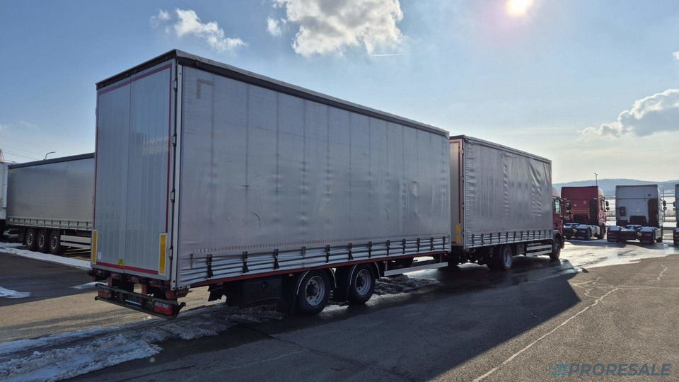 BGV BG CA2 CASR - velkoobjemová souprava - prodejné jen s vozidlem MAN TGM 15.290 E6 - M1062 - cena je za celou soupravu - Тентованный грузовик: фото 1
