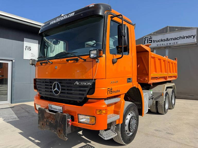 Mercedes-Benz Actros 3340 AK meiller tipper 6x6 - euro 3 - Самосвал: фото 1 Mercedes-Benz Actros 3340 AK meiller tipper 6x6 - euro 3 - Самосвал: фото 1