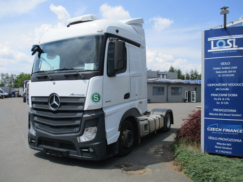 Mercedes-Benz 1845 Actros EURO 6 MEGA/lowdeck - Тягач: фото 1 Mercedes-Benz 1845 Actros EURO 6 MEGA/lowdeck - Тягач: фото 1