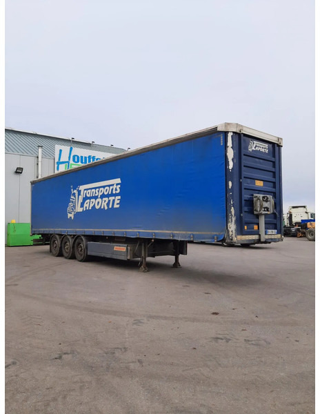 Fruehauf 3 axles BPW - Тентованный полуприцеп: фото 1