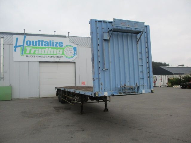 Fruehauf platform - drum brakes/freins tambour - Полуприцеп бортовой/ Платформа: фото 1 Fruehauf platform - drum brakes/freins tambour - Полуприцеп бортовой/ Платформа: фото 1