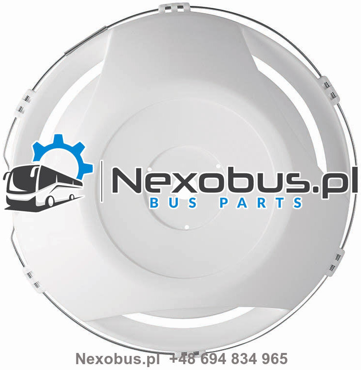 Kołpak 17.5 plastik przód biały - Шины и диски для Автобусов: фото 1