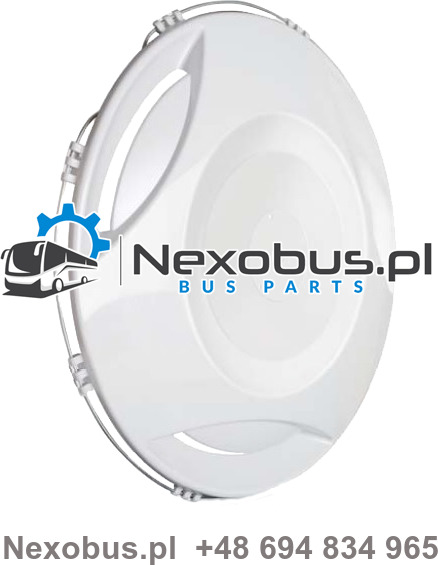 Kołpak 17.5 plastik tył biały - Шины и диски для Автобусов: фото 1