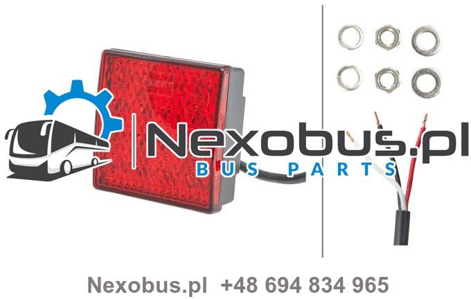 Lampa tył stop pozycja LED Vanhool T915 T916 T917 - Задний фонарь для Автобусов: фото 1 Lampa tył stop pozycja LED Vanhool T915 T916 T917 - Задний фонарь для Автобусов: фото 1