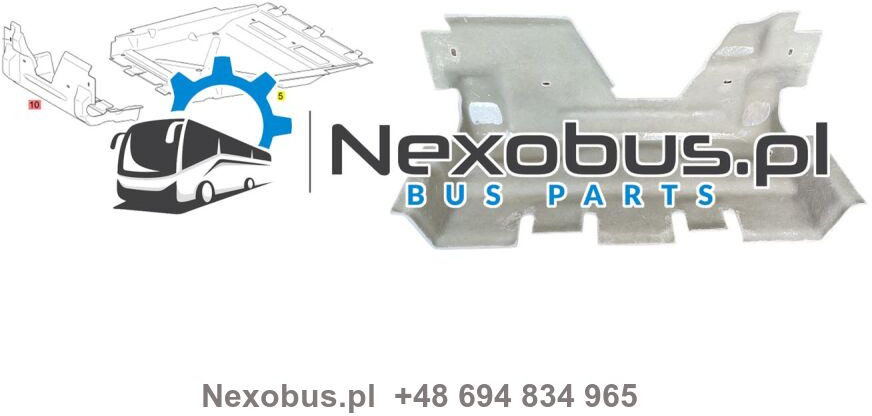 Osłona retardera Setra 5.. Mercedes Tourismo Travego Euro 6 - Коробка передач и запчасти для Автобусов: фото 1