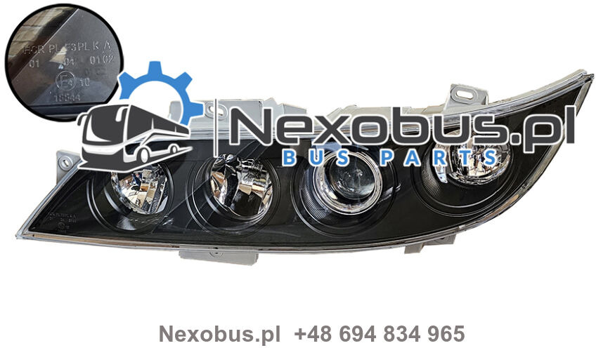 Reflektor Neoplan Skyliner Cityliner Starliner lewy czarne szkło - Передняя фара для Автобусов: фото 1 Reflektor Neoplan Skyliner Cityliner Starliner lewy czarne szkło - Передняя фара для Автобусов: фото 1