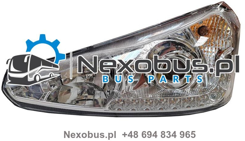 Reflektor Scania Irizar PB z lampa do jazdy dziennej i kierunkowskazem LED lewa - Передняя фара для Автобусов: фото 1 Reflektor Scania Irizar PB z lampa do jazdy dziennej i kierunkowskazem LED lewa - Передняя фара для Автобусов: фото 1