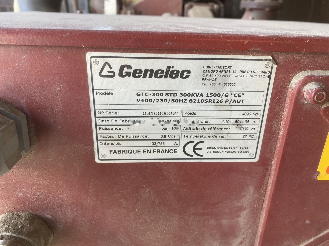 Genelec 300 kVa IVECO - Электрогенератор: фото 5 Genelec 300 kVa IVECO - Электрогенератор: фото 5