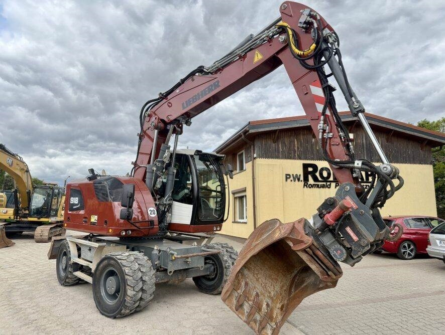 Liebherr A918 Compact - Колёсный экскаватор: фото 2 Liebherr A918 Compact - Колёсный экскаватор: фото 2