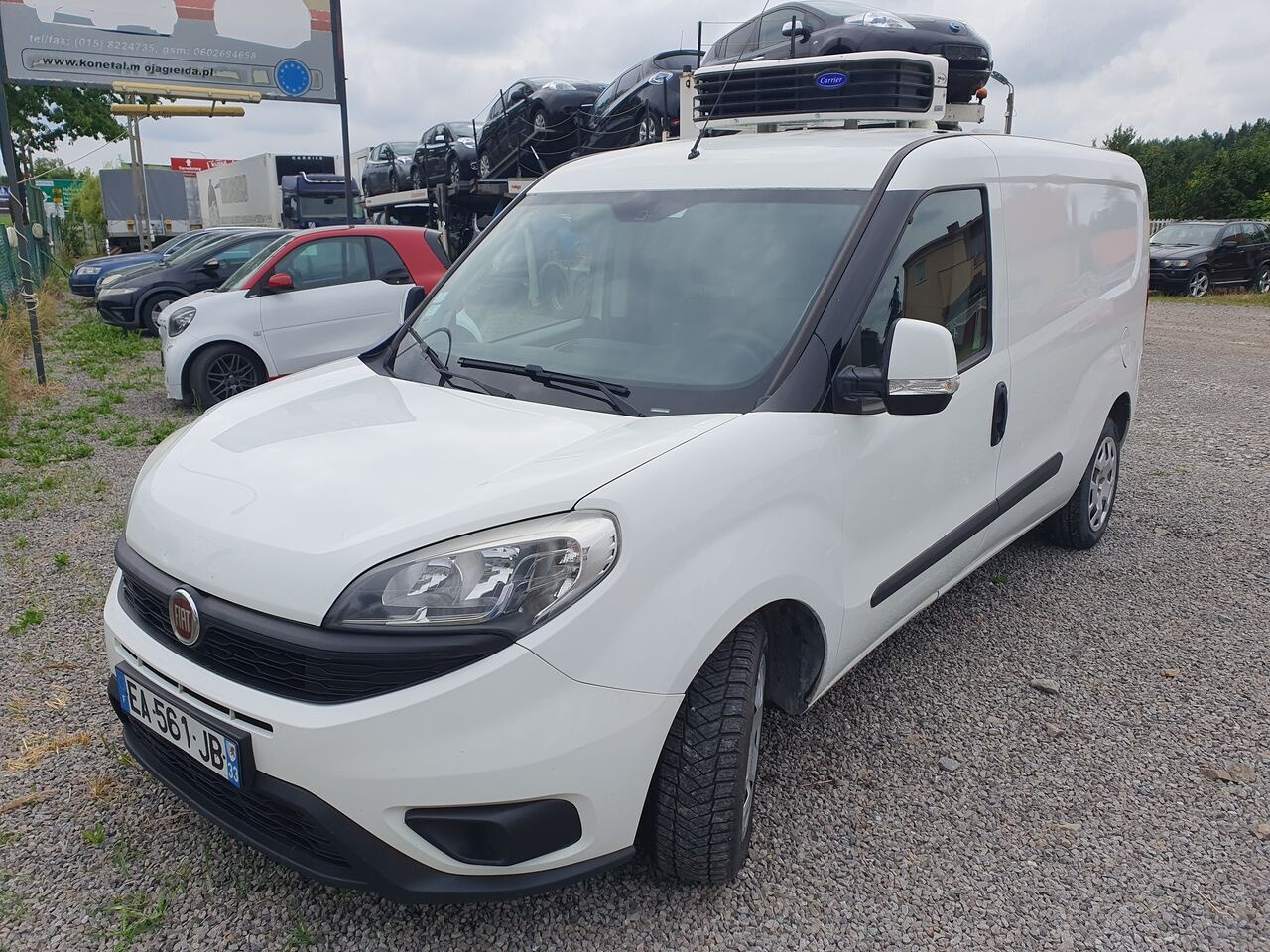 FIAT DOBLO LONG CHLODNIA carrier+230v KLIMA EURO6 - Фургон-рефрижератор: фото 1 FIAT DOBLO LONG CHLODNIA carrier+230v KLIMA EURO6 - Фургон-рефрижератор: фото 1