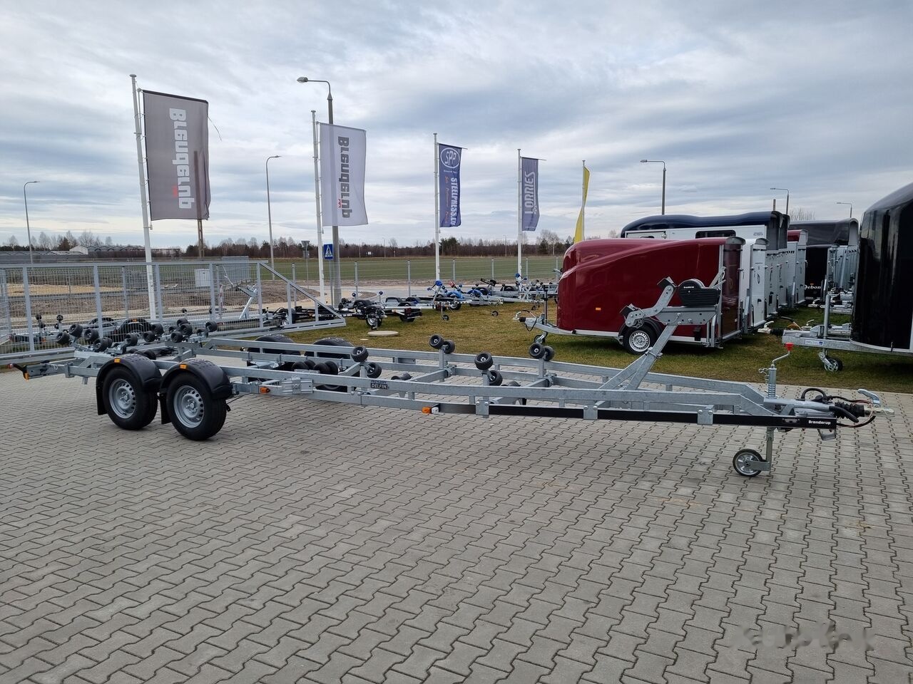 Brenderup 263500TB SRX trailer for 7,8 m boat 3.5T GVW - Лодочный прицеп: фото 2 Brenderup 263500TB SRX trailer for 7,8 m boat 3.5T GVW - Лодочный прицеп: фото 2
