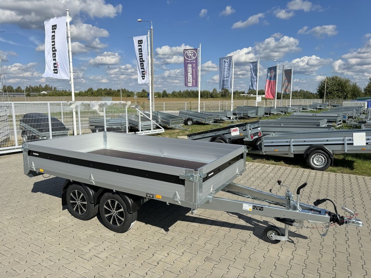 Brenderup 4310 ATB2000 | 308x167 cm | burty i koła ALU | 2000kg DMC - Прицеп бортовой/ Платформа: фото 1 Brenderup 4310 ATB2000 | 308x167 cm | burty i koła ALU | 2000kg DMC - Прицеп бортовой/ Платформа: фото 1