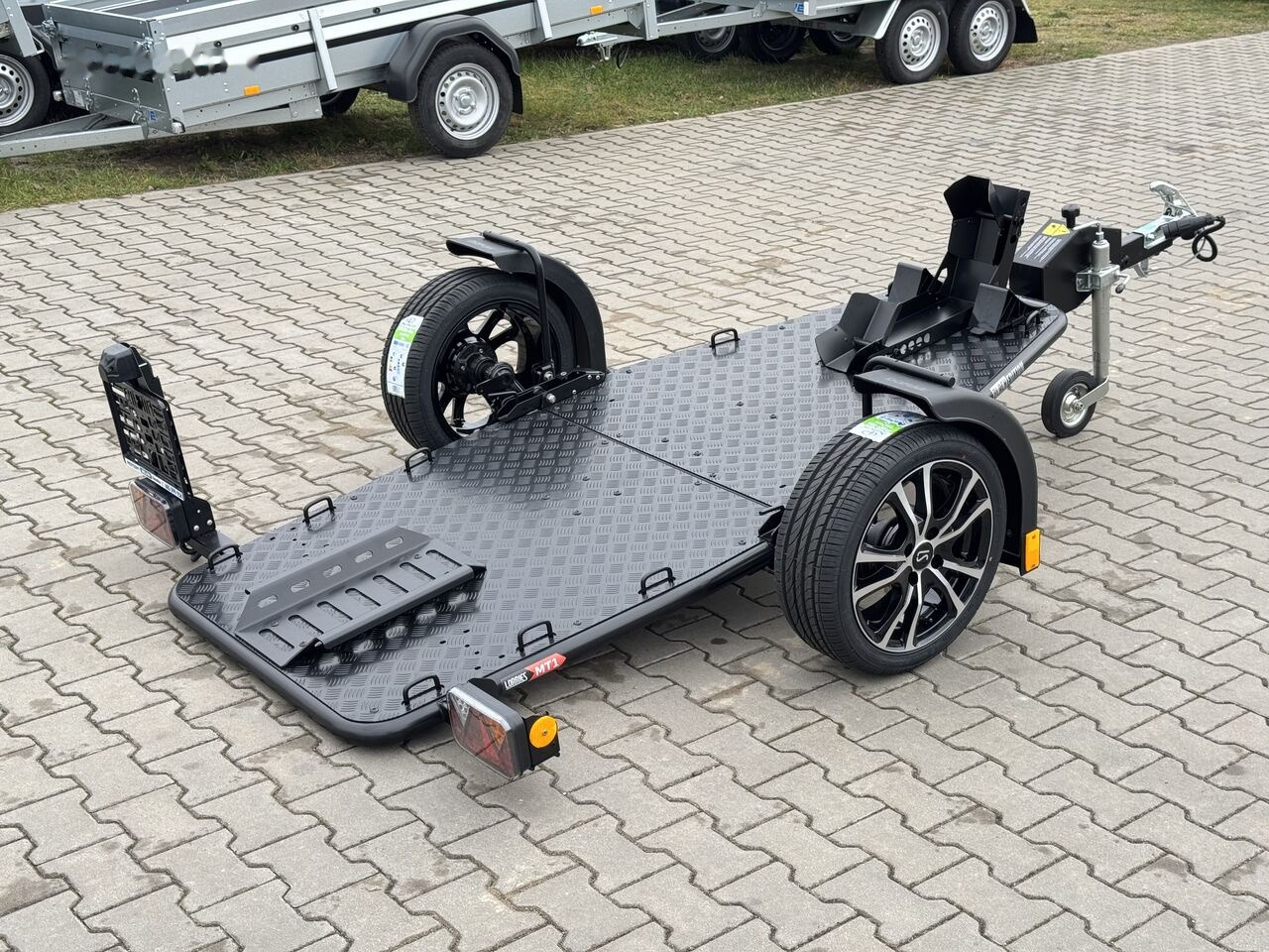 Lorries MT-1 Black Edition alloy wheels | trailer for 1 motorcycle - Прицеп для мотоцикла: фото 1 Lorries MT-1 Black Edition alloy wheels | trailer for 1 motorcycle - Прицеп для мотоцикла: фото 1