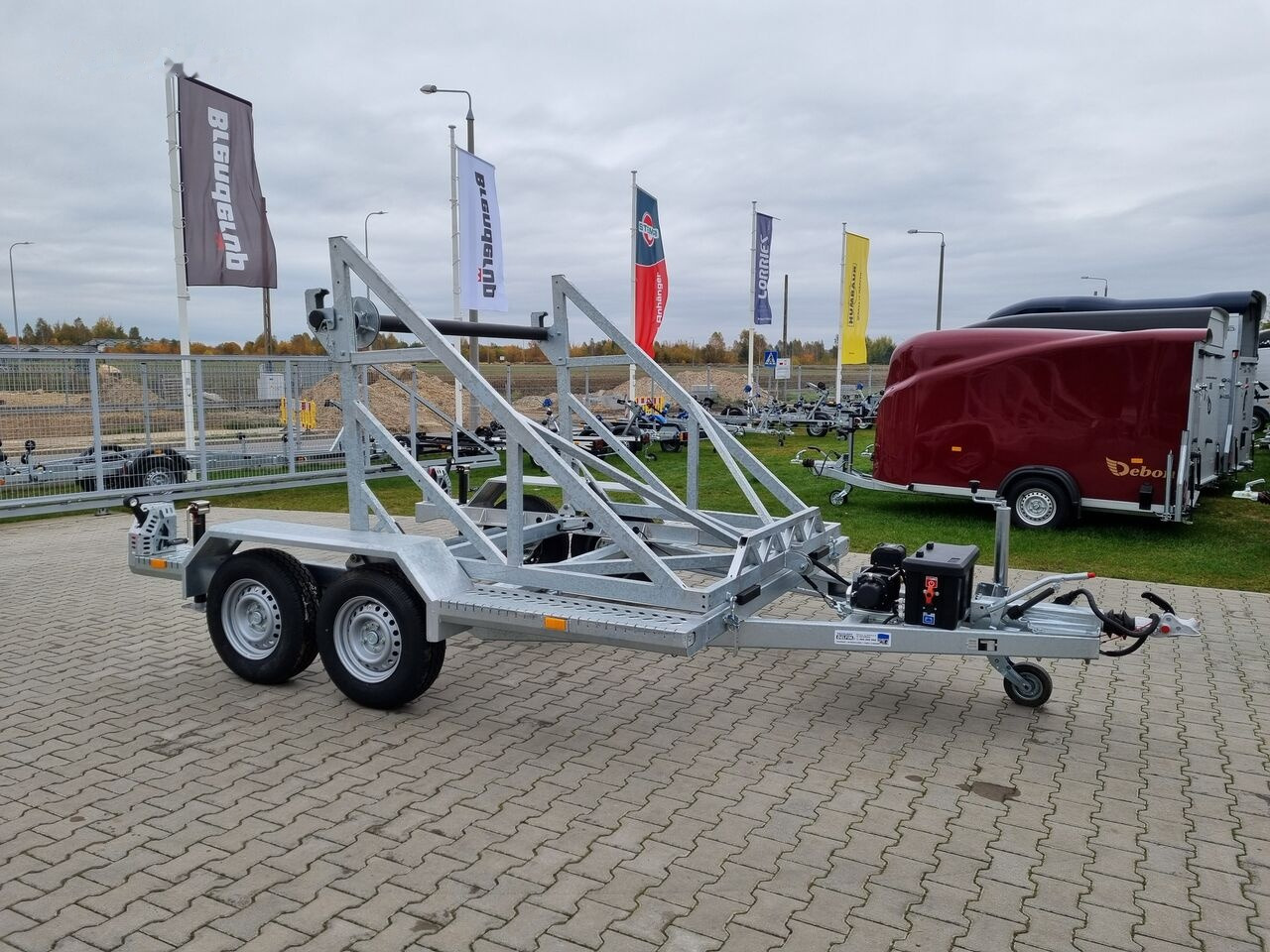 TA-NO DRUM PRO electric winch / elektryczna wciągarka | 3500kg - Кабельный транспортер: фото 1