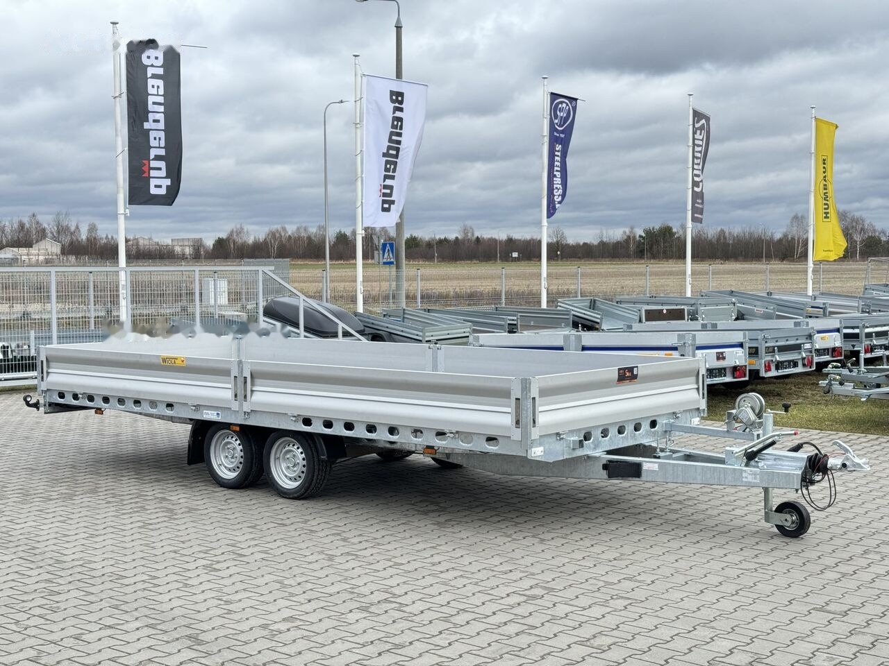 Wiola Multitrailer 3.5 S 500x210cm przyczepa skrzyniowa + najazdy ALU - Прицеп бортовой/ Платформа: фото 1 Wiola Multitrailer 3.5 S 500x210cm przyczepa skrzyniowa + najazdy ALU - Прицеп бортовой/ Платформа: фото 1