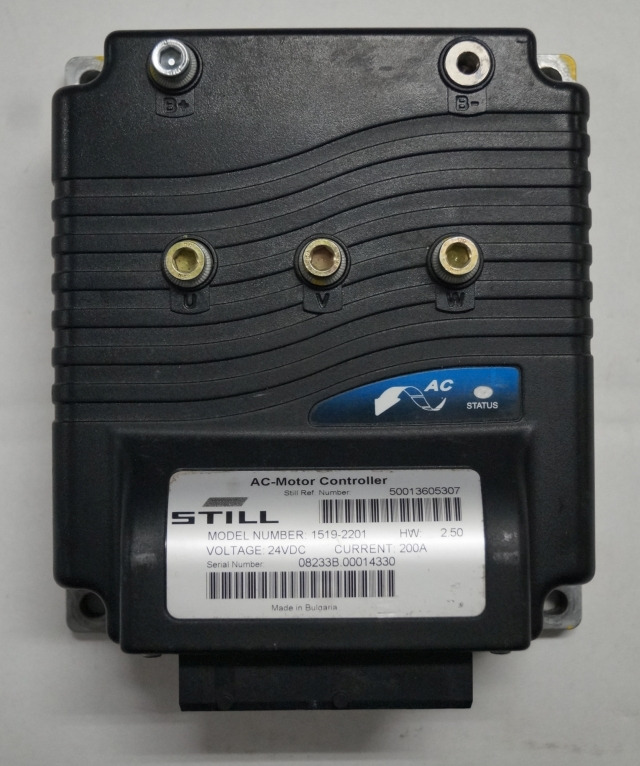 Still 50013605307 | AC Motor controller model 1519-2201 24v DC 200A sn. 08223 B - Блок управления для Погрузочно-разгрузочной техники: фото 1 Still 50013605307 | AC Motor controller model 1519-2201 24v DC 200A sn. 08223 B - Блок управления для Погрузочно-разгрузочной техники: фото 1