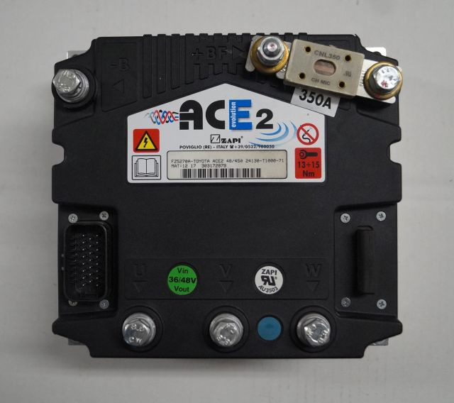 Toyota 303172879 | Hef regeling lifting controller Zapi ACE-2 48/450A Fz5270A fr - Блок управления для Погрузочно-разгрузочной техники: фото 1 Toyota 303172879 | Hef regeling lifting controller Zapi ACE-2 48/450A Fz5270A fr - Блок управления для Погрузочно-разгрузочной техники: фото 1